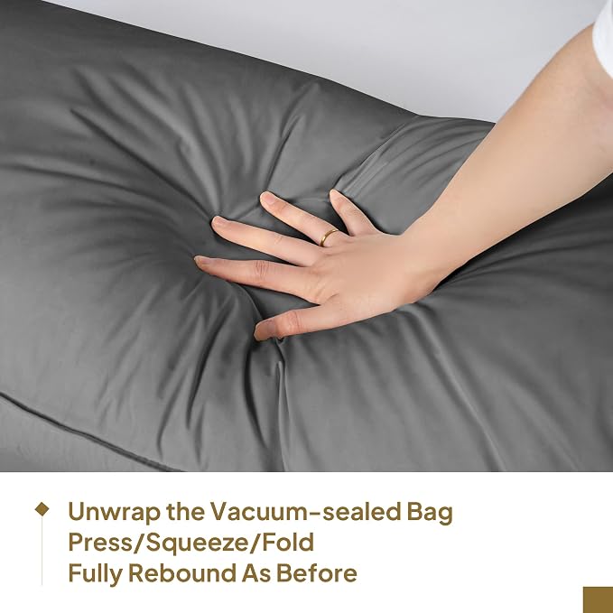 Goose Down Body Pillows for Adults, Large Body Pillow for Side Sleeper - Image 8