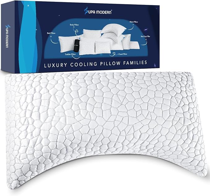 Side Sleeper Pillow for Neck and Shoulder Pain Relief, Cervical Neck Support - Image 9