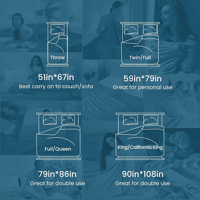 Elegear Revolutionary Cooling Blanket King Absorbs Heat to Keep Body Cool - Image 8