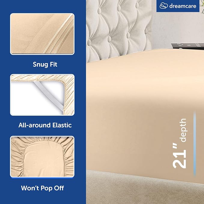 DREAMCARE Queen Sheet Set - Image 2