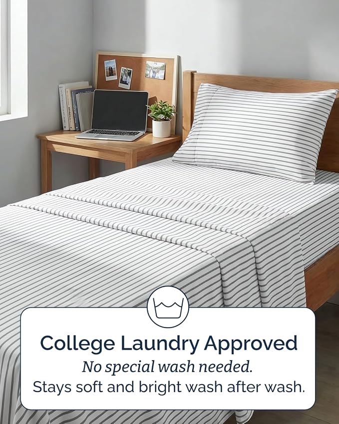 Twin XL Size 3 Piece Sheet Set - Image 6