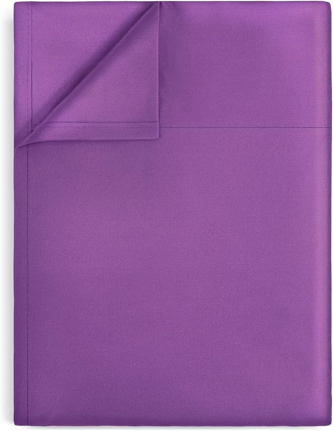 Lirex Flat Sheet, Queen Size Extra Soft Brushed Microfiber 1800 Microfiber Flat by Lirex