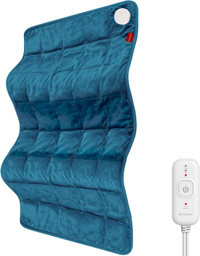 Comfytemp Weighted Heating Pad for Back & Period, FSA Eligible Extra Large by Comfytemp