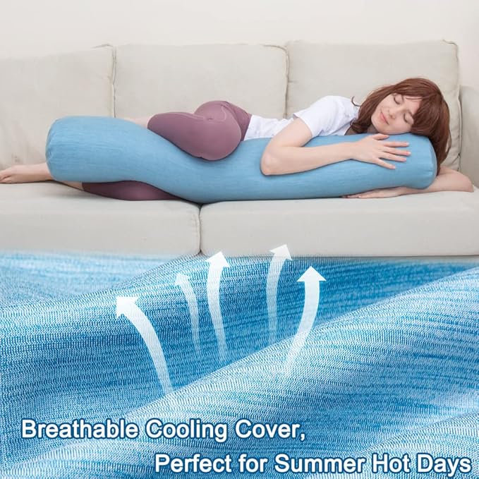 1 MIDDLE ONE Body Pillow, Bolster Pillow - Image 2