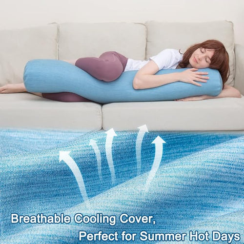 1 MIDDLE ONE Body Pillow, Bolster Pillow - Image 2