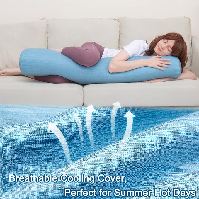1 MIDDLE ONE Body Pillow, Bolster Pillow - Image 2