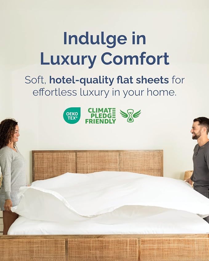 Twin XL Size Flat Sheet - Image 2