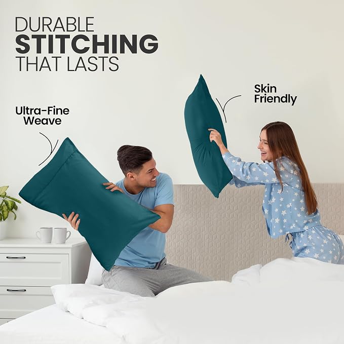 Utopia Bedding Pillow Cases King Size 2-Pack – Soft Brushed Microfiber – - Image 4