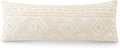 DOWNSTORIA Body Pillow Cover, Boho Cutwork Decorative Body Pillowcase, Ultra by DOWNSTORIA