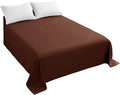 Sfoothome Flat Sheet Single, 1 Pack Solid Flat Sheet Smooth Touch Hotel Quality by Sfoothome