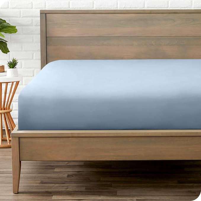 Bare Home Fitted Bottom Sheet Queen Size by BareHome