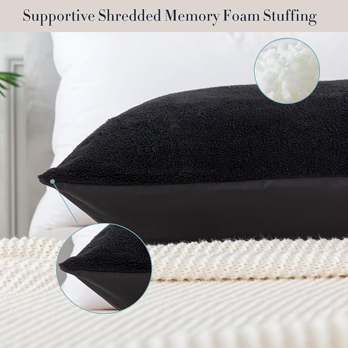WhatsBedding Memory Foam Body Pillow - Image 4