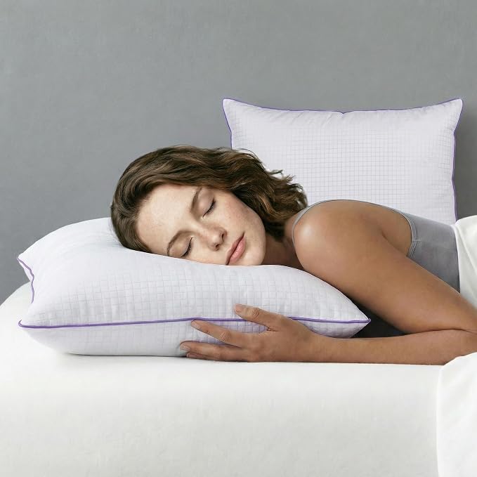 Queen Size Pillow – Bed Pillow for Sleeping, Down Alternative Pillow, Soft Yet - Image 3