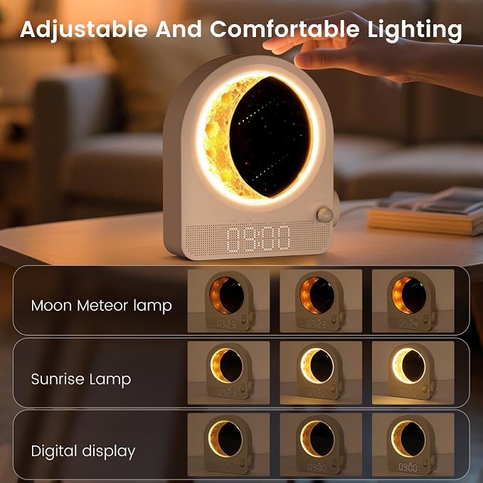 Sunrise Alarm Clock, Dual Alarms, 30/60/90min Timer, Easy Snooze - Image 6