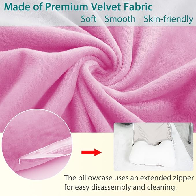 AS AWESLING Shredded Memory Foam Body Pillow, Pregnancy Pillows - Image 6