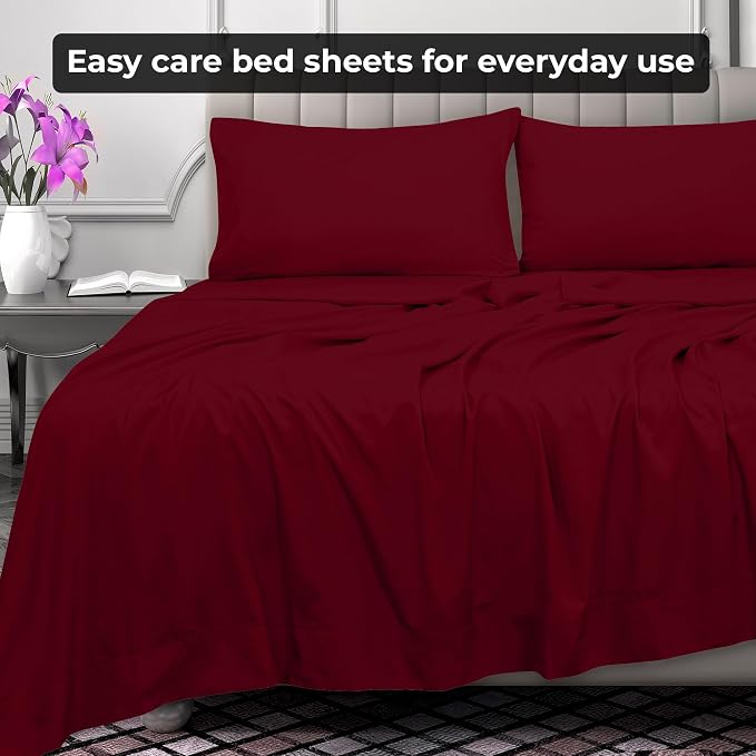Royale Linens Full Flat Sheet - Image 6