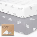 KeaBabies 2-Pack Organic Crib Sheets by KeaBabies