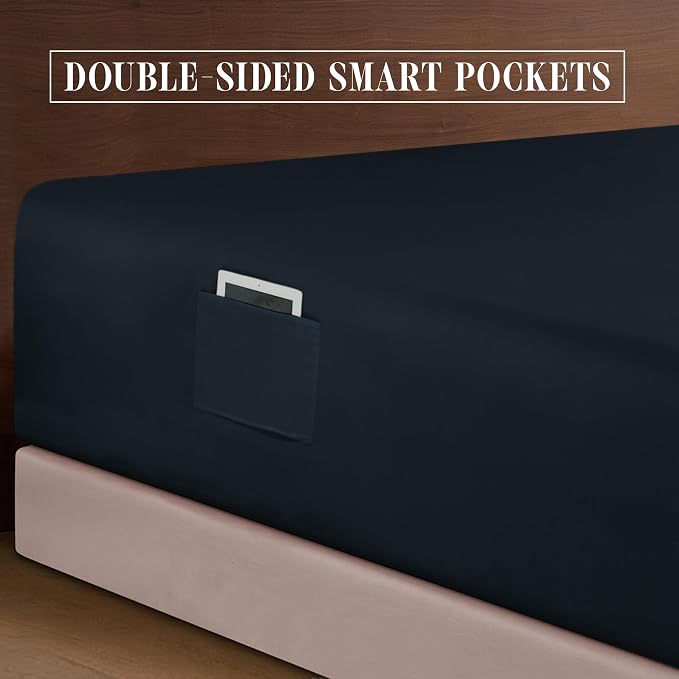 Elegant Comfort Luxurious 1500 Premium Hotel Quality Microfiber 4-Piece Sheet - Image 5