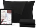 CirclesHome Pillow Protectors 4 Pack Queen Zippered by CirclesHome
