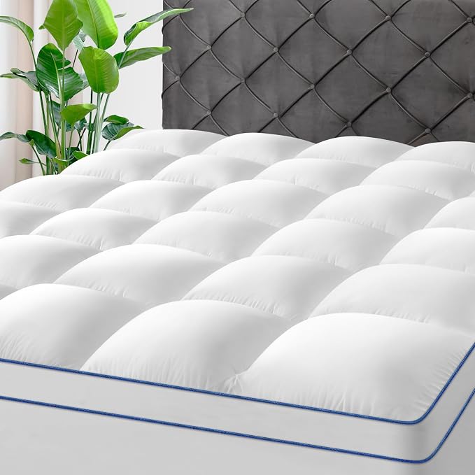 KAYFIA Twin Mattress Topper, Extra Thick Mattress Pad Cover by Kayfia