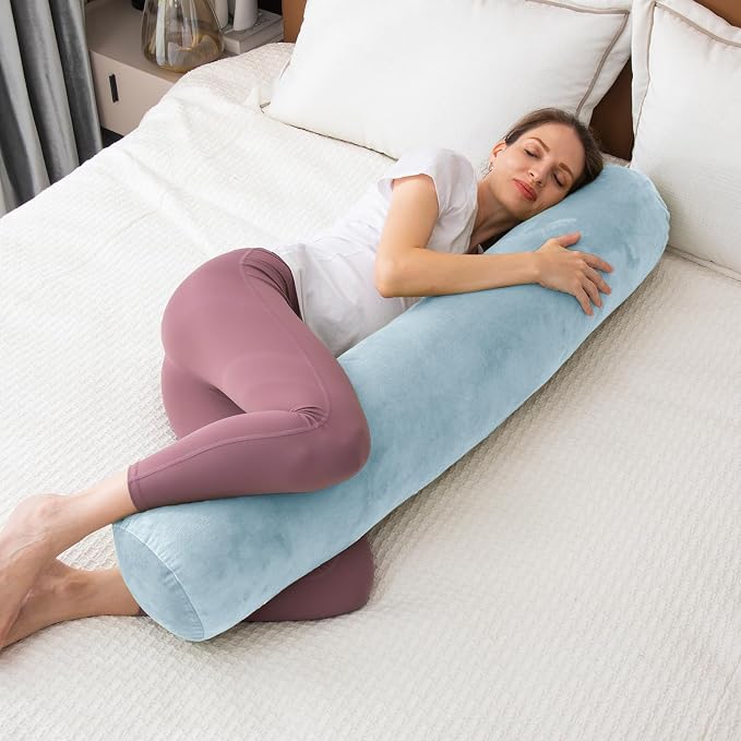 1 MIDDLE ONE Bolster Pillow for Bed, Long Round Body Pillow for Adults - Image 7
