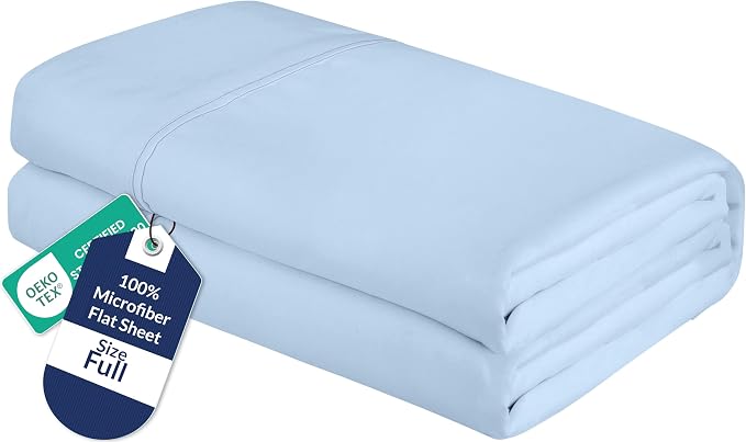 Royale Linens Full Flat Sheet by ROYALELINENS
