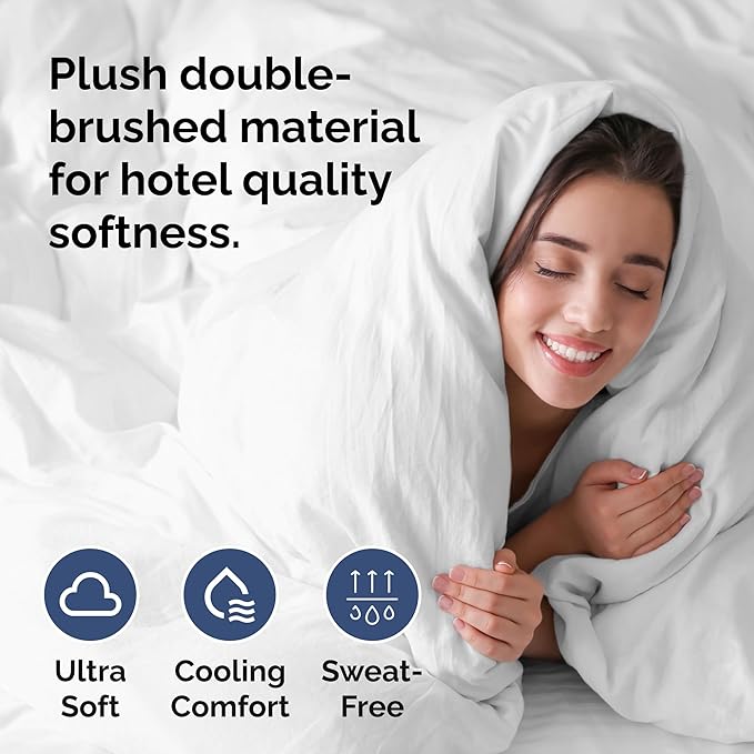 Duvet Cover Cal King Size Set - Image 3