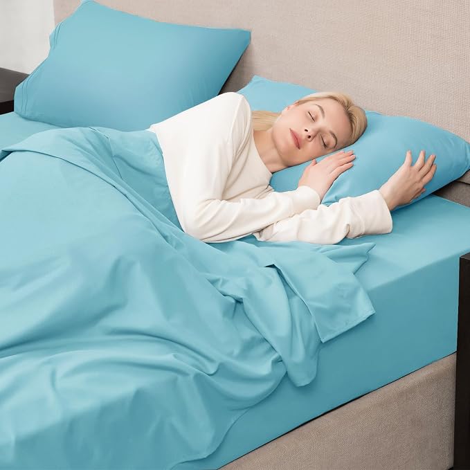 Mejoroom King Size Bed Sheet Set - Image 6