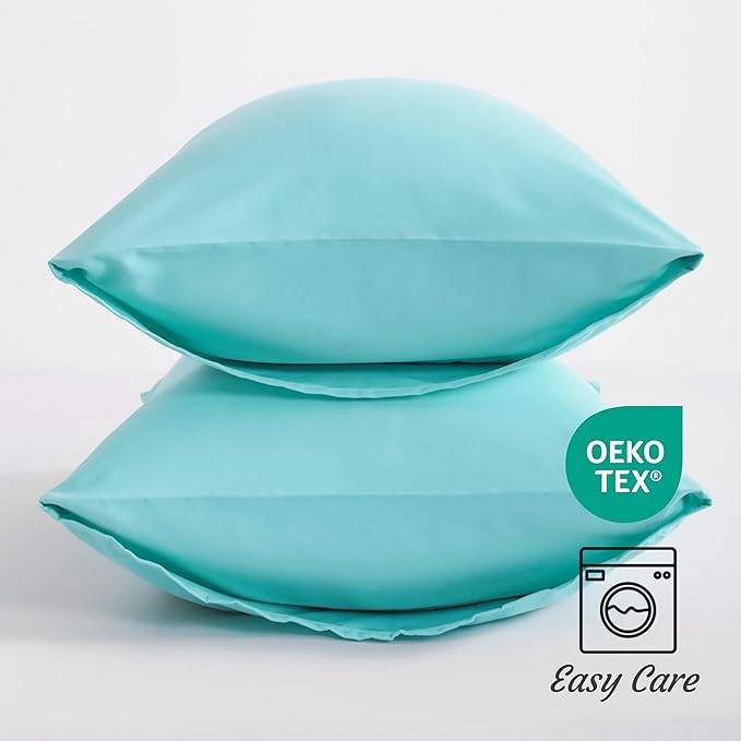 NTBAY King Pillow Cases Set of 2, 2 Pack Brushed Microfiber 20x40 Pillow Cases - Image 3