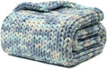 YnM Weighted Blanket, Handmade Chunky Knitted Design, Soft and Cozy, by YNM