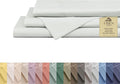Linen Home 100% Cotton Percale Sheets Full Size, Dove Grey, Deep Pocket by LINENHOME