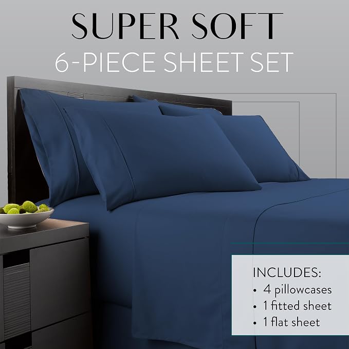 Danjor Linens Bed Sheet Set Queen Size - Image 2