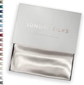 SUNDAYSILKS™ 100% Mulberry Silk Pillowcase, Silk Pillow Cases by ColoradoHomeCo