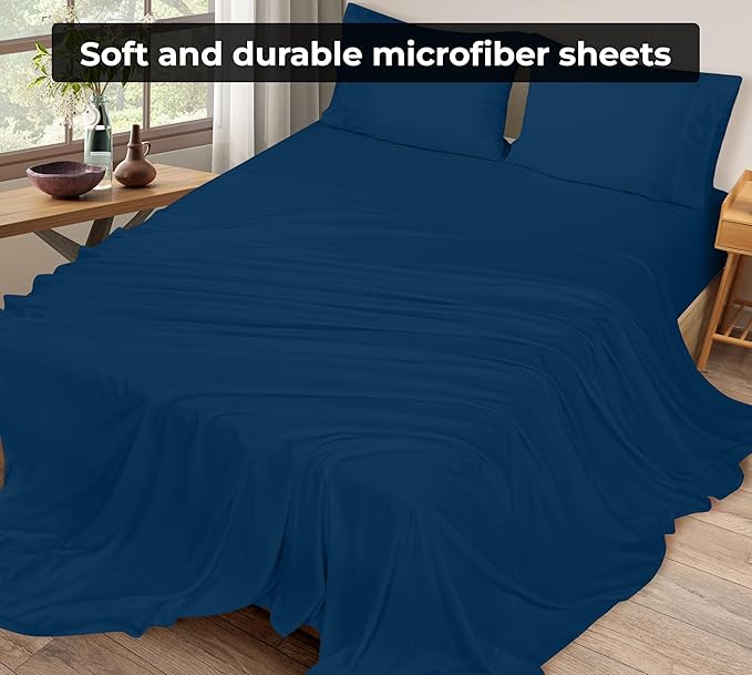 Royale Linens California King Flat Sheet - Image 4