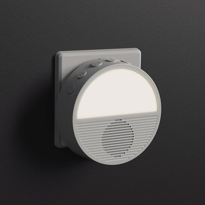 Wall Plug in White Noise Sound Machine by GorgeousHome-IlluminatingeveryMoment