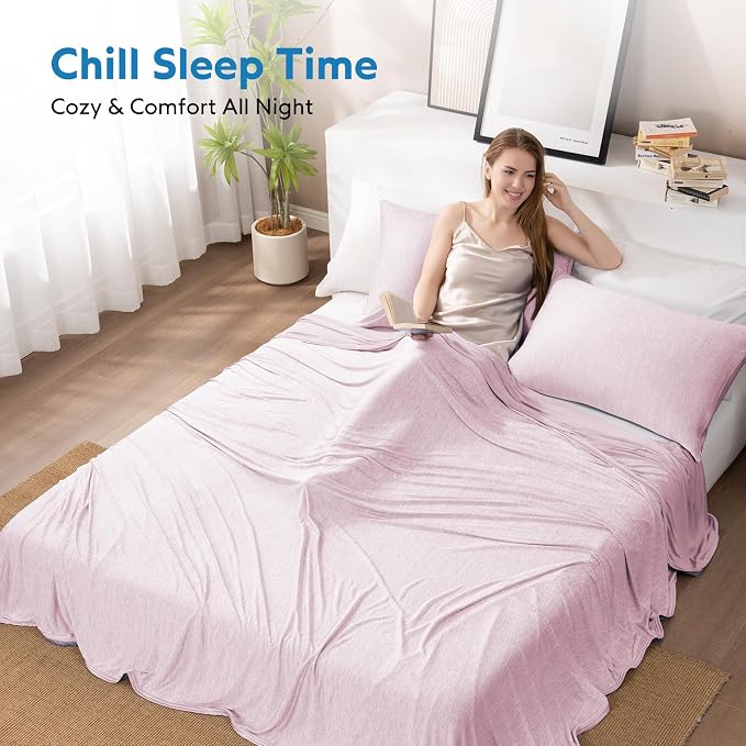 HOMFINE Cooling Blankets for Hot Sleepers - Image 3