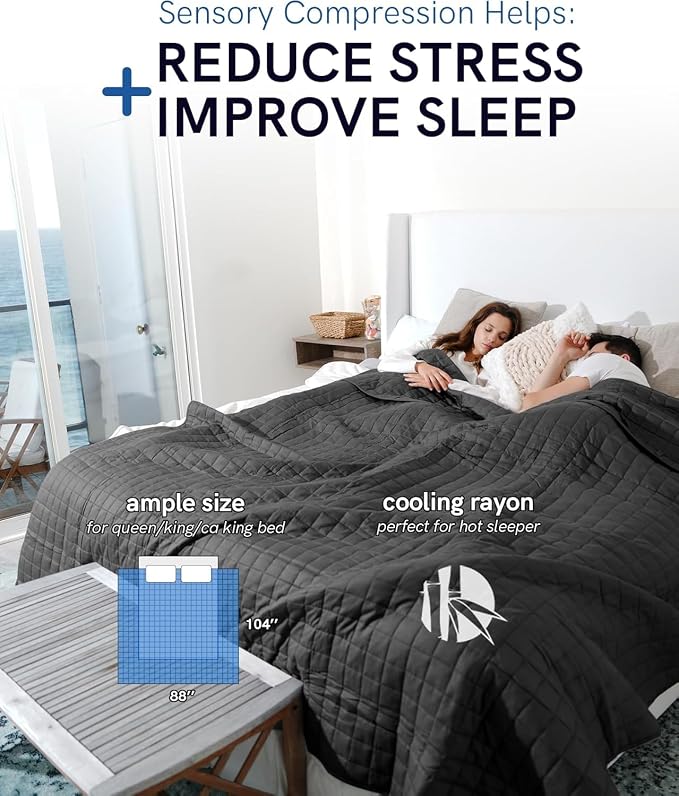 YnM King Size Cooling Weighted Blanket - Image 5