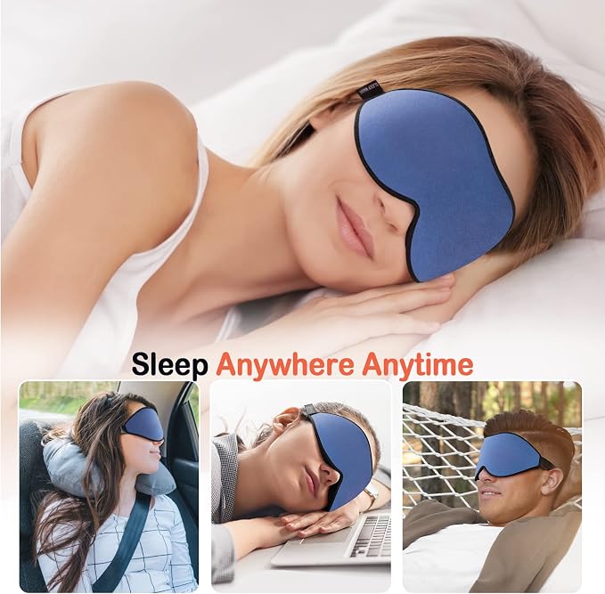 LitBear Sleep Masks, Light Blocking Eye Mask Sleeping - Image 7