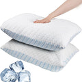 VAINOC Memory Foam Pillows Standard Size Set of 2, Adjustable Cooling Firm by VAINOC