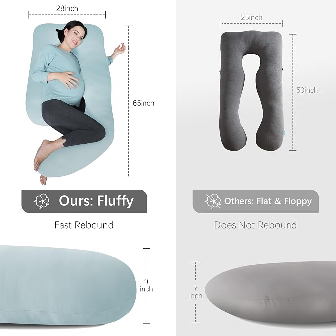 MOON PARK Pregnancy Pillows for Sleeping - Image 7