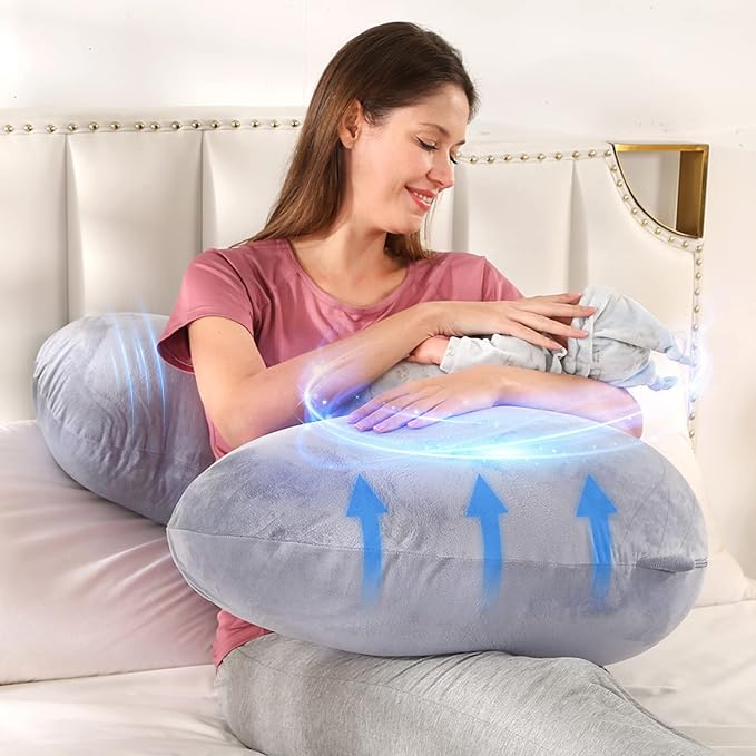 BATTOP Pregnancy Pillows for Sleeping, Pregnancy Must Haves Maternity Body - Image 2