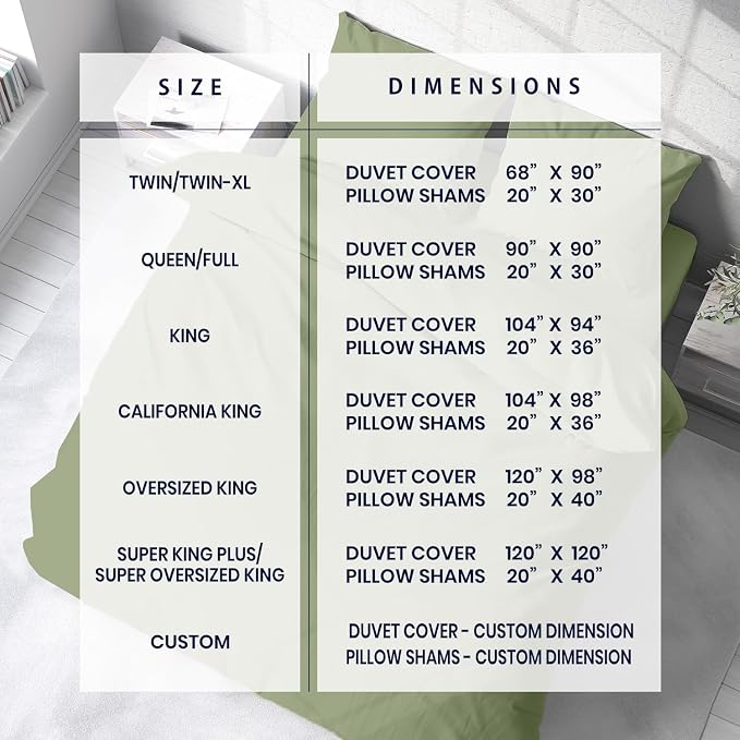 Kotton Culture 1 Pc California King Duvet Cover Only-100% Egyptian Cotton 600 - Image 3