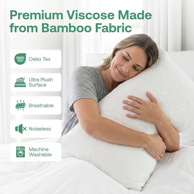 Premium Standard 20''x 26'' Waterproof Pillow Protector Covers - Image 5
