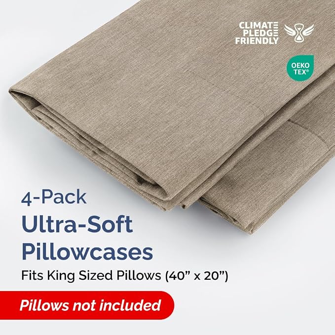 King Pillow Cases Set of 4 - Image 2