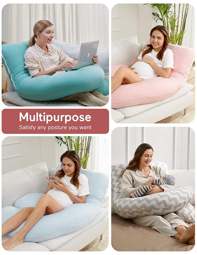 Momcozy U Shaped Pregnancy Pillows - Image 8