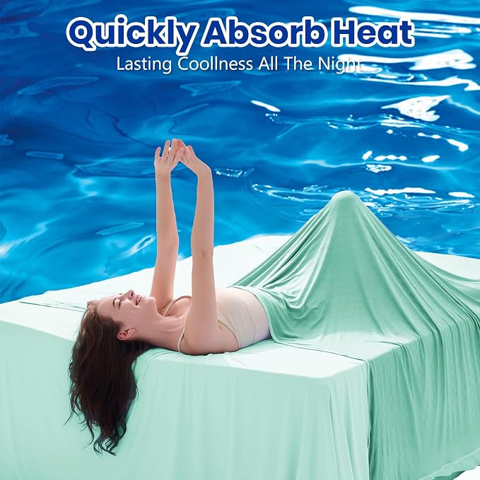 Topcee Cooling Blanket Full Size- 60"x90" Summer Cooling Throw Blanket - Image 2