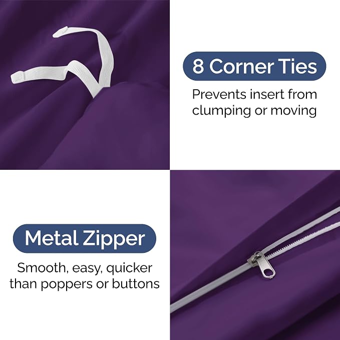 Duvet Cover Cal King Size Set - Image 4