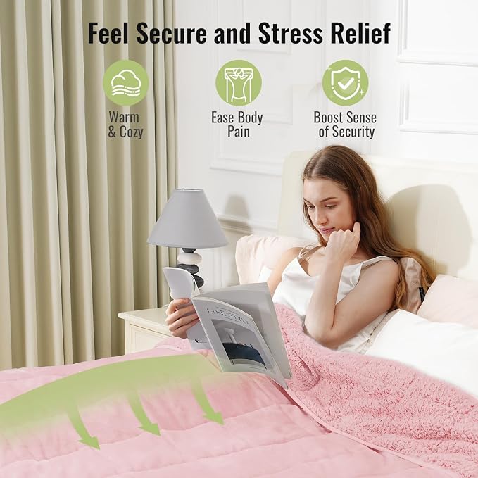 Uttermara Weighted Blankets for Adults Queen Size, 15lbs 60x80 inches Blanket - Image 4