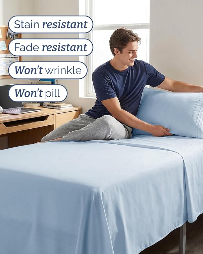 Twin XL Size 3 Piece Sheet Set - Image 5
