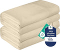 Royale Linens 2 Pack Bulk Flat Sheet Set by ROYALELINENS